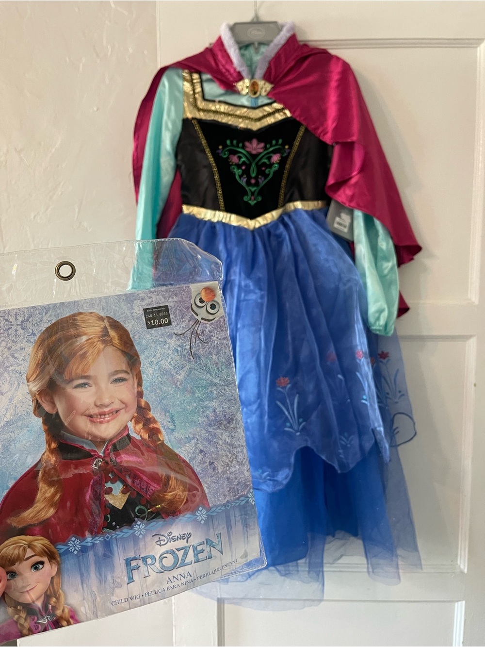 NWT Frozen Anna Costume  9/10